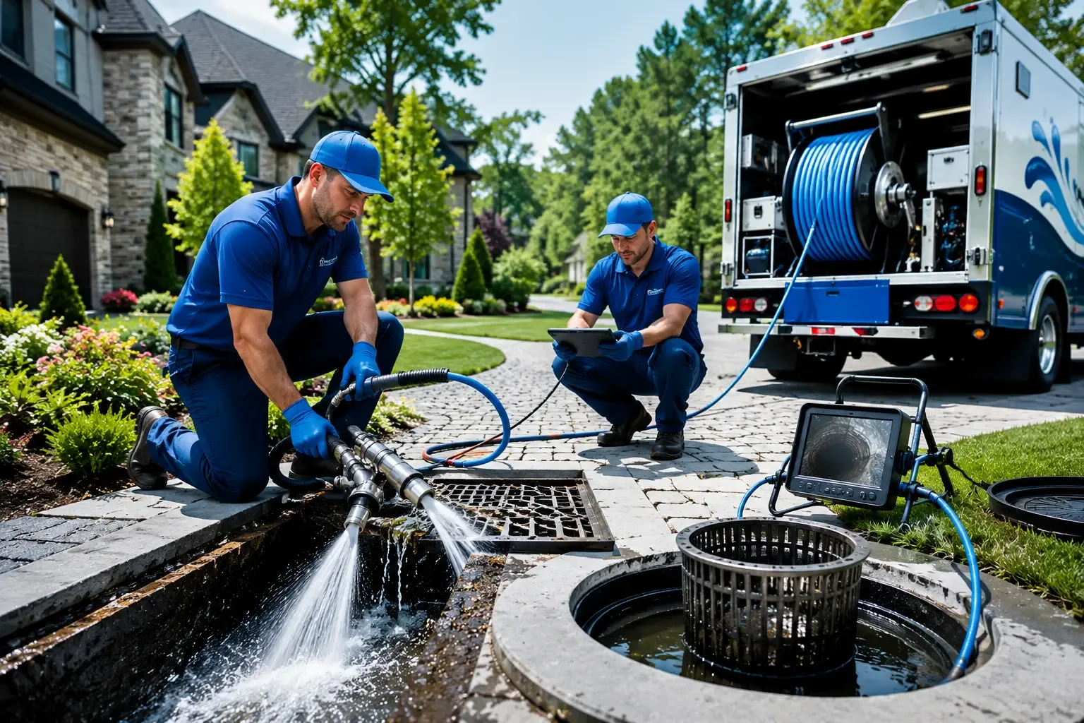 Local outdoor drain cleaning professionals in Conway, NH