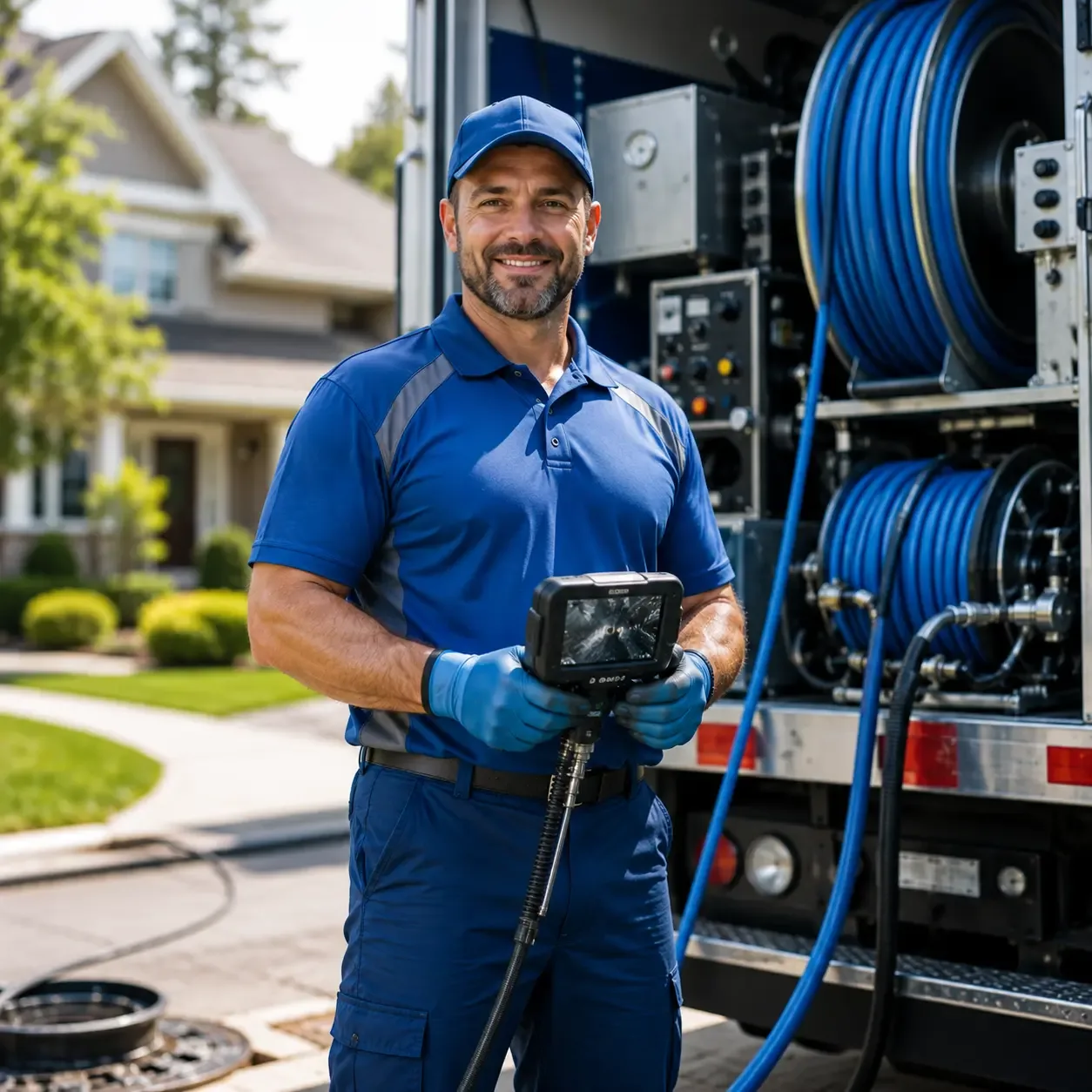 Local outdoor drain cleaning specialists in Conway, NH